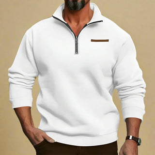 Half Zip Jumper | Casual Jumper with Zip for Men