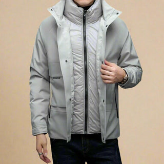 Cohen Winter Jacket | Men's Warm and Stylish Winter Parka with Collar