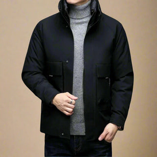 Cohen Winter Jacket | Men's Warm and Stylish Winter Parka with Collar