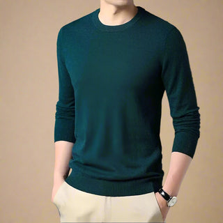 Ganti Jumper | Men's Casual plain knitted sweater with crew neck