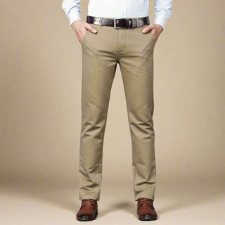 Chino Trousers | Formal Cotton Trousers for Men | Regular Fit