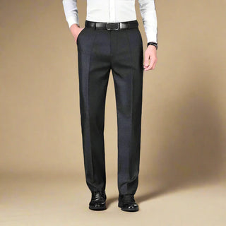 Trousers | Formal non-iron smart trousers for men | Regular fit