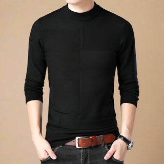 Ganti Jumper | Men's Casual smart knitted sweater with motif and crew neck