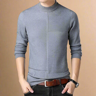 Ganti Jumper | Men's Casual smart knitted sweater with motif and crew neck