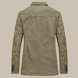 ETO Blazer Jacket | Stylish retro mid-season jacket for men with button closure