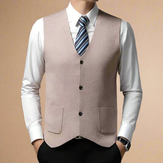 Cardigan | Classic Spencer Cardigan with Buttons for Men