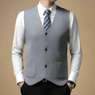 Cardigan | Classic Spencer Cardigan with Buttons for Men