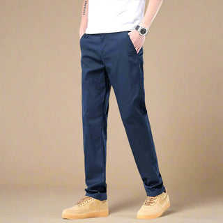 Chino Trousers | Classic Cotton Trousers for Men | Regular Fit