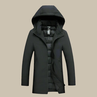 Luca Falconi Parka | Men's Business Casual Long Waterproof Winter Jacket