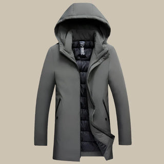 Luca Falconi Parka | Men's Business Casual Long Waterproof Winter Jacket