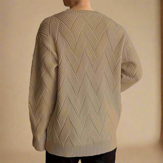 Boger Sweater | Men's Casual knitted Cable pattern jumper