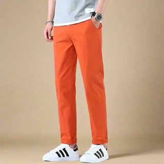 Chino Trousers | Modern Cotton Trousers for Men | Regular Fit