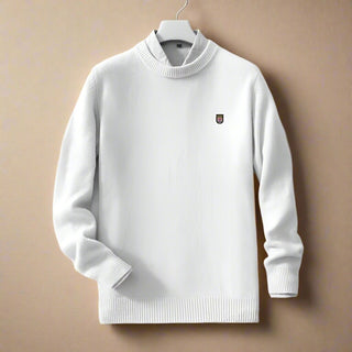 Ganti Jumper | Men's Business casual club sweater with logo and crew neck