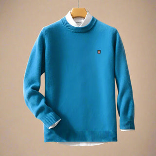 Ganti Jumper | Men's Business casual club sweater with logo and crew neck