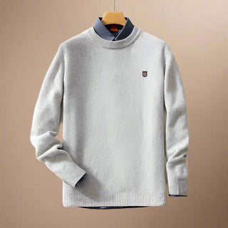 Ganti Jumper | Men's Business casual club sweater with logo and crew neck