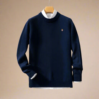 Ganti Jumper | Men's Business casual club sweater with logo and crew neck