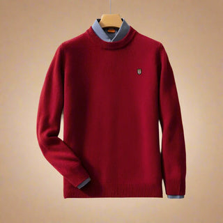 Ganti Jumper | Men's Business casual club sweater with logo and crew neck