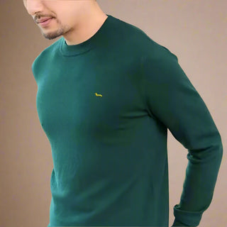 Ganti Jumper | Men's Casual smart knitted sweater with logo and crew neck