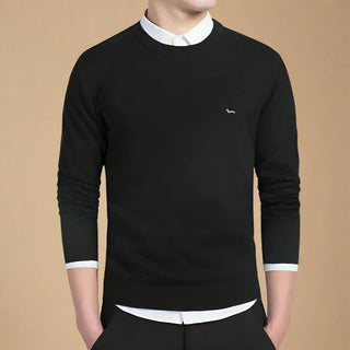 Ganti Jumper | Men's Casual smart knitted sweater with logo and crew neck