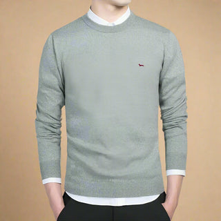 Ganti Jumper | Men's Casual smart knitted sweater with logo and crew neck