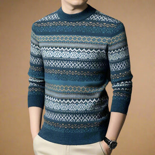 Ganti Jumper | Men's Trendy knitted Norwegian sweater with crew neck