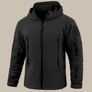 Ganti Fleece Jacket | Men's Military Style Outdoor Warm Fleece Jacket with Zip