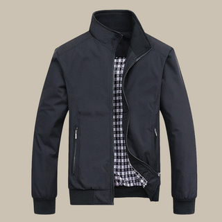 Tom Windbreaker | Casual windbreaker with collar for men