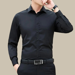 Gents Shirt | Modern Business Long-Sleeve Shirt with a Slim Fit