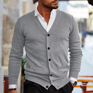 Ganti Cardigan | Casual men's cardigan with V-neck and buttons