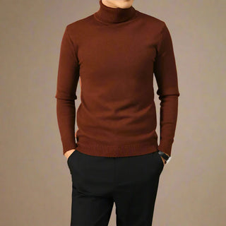 Turtleneck | Mens Casual Chic Warm Knitted Jumper