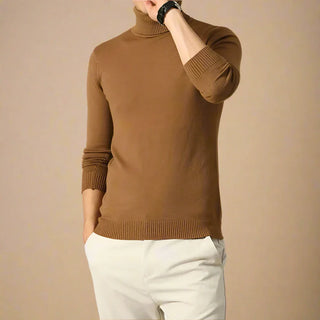 Turtleneck | Mens Casual Chic Warm Knitted Jumper