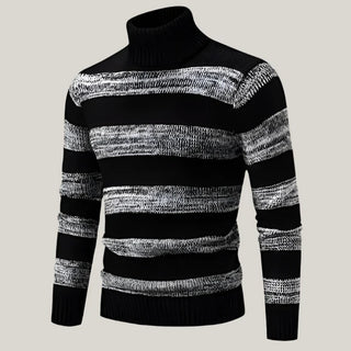 David Sweater | Warm Knitted Men’s Sweater with Round Neck and Pattern