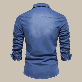 Ganti Denim Shirt | Stylish Denim-Look Jeans Shirt for Men