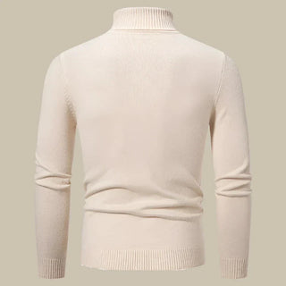 Nordic Turtleneck Sweater | Warm, rugged Norwegian cable-knit sweater for men