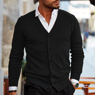 Ganti Cardigan | Casual men's cardigan with V-neck and buttons