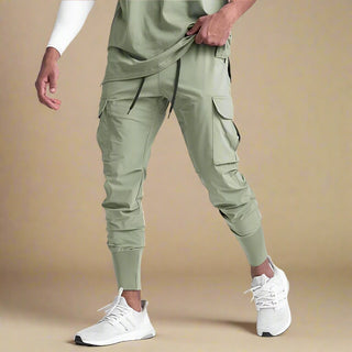 Track Pants | Quick-dry multi-pocket jogging bottoms for men | Slim Fit