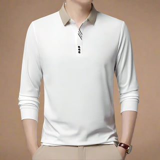 Sportieve Casual longsleeve Polo