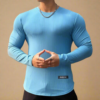 Ganti Jumper | Men's Sporty muscle fit long sleeve sweater