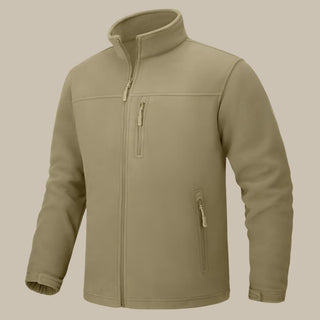 Ganti Fleece Jacket | Men's Military Style Warm Fleece Jacket with Zip