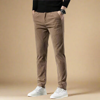 Ganti Cord Trousers | Casual smart corduroy trousers for men | Regular fit