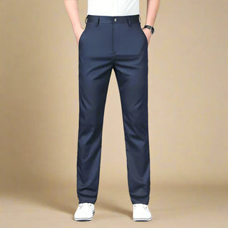 Smart Trousers | Casual smart stretch trousers for men | Slim fit