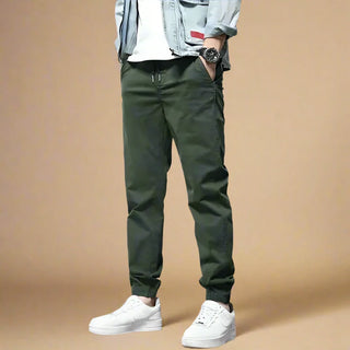 Chino Trousers | Trendy Cotton Baggy Trousers for Men | Regular Fit