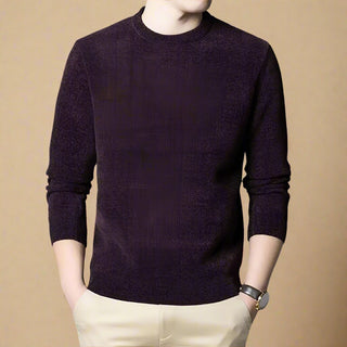 Ganti Jumper | Men's Business casual wool sweater with crew neck