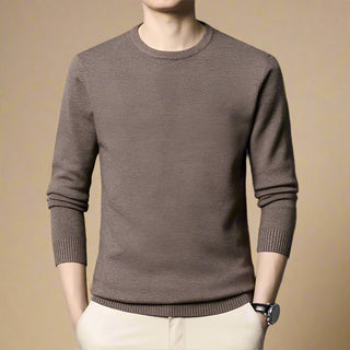 Ganti Jumper | Men's Casual plain knitted sweater with crew neck