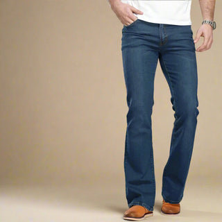 Jeans | Casual Stretch wide leg jeans for Men | Flared Fit