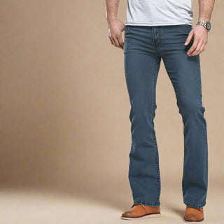 Jeans | Casual Stretch wide leg jeans for Men | Flared Fit