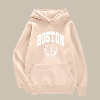 Graphic Hoodie | Trendy USA Boston Hooded Sweatshirt for Men