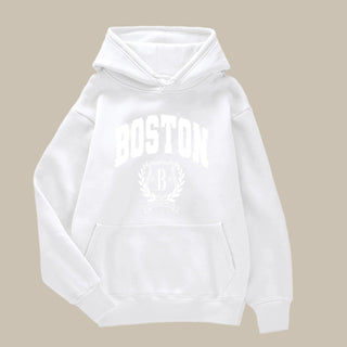 Graphic Hoodie | Trendy USA Boston Hooded Sweatshirt for Men