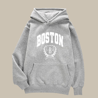 Graphic Hoodie | Trendy USA Boston Hooded Sweatshirt for Men