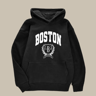 Graphic Hoodie | Trendy USA Boston Hooded Sweatshirt for Men